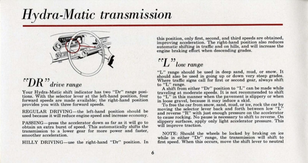 1960 Cadillac Eldorado Owners Manual Page 18
